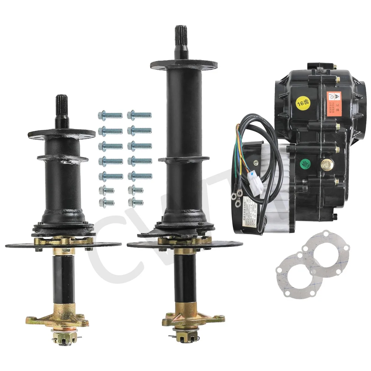 Tdpro 760Mm 48V 1000W Kit Asse Differenziale Motore Elettrico Ebike Scooter Atv Quad Go Cart Kart Acessorios