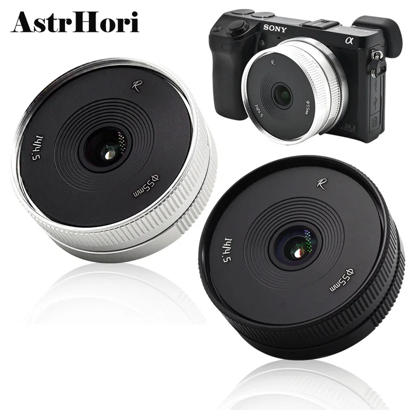 Obiettivo Manuale Ultra Grandangolare Della Macchina Fotografica Di Aps-C Di Astrhori 14Mm F4.5 Per Sony E/Canon Ef-M/Fujifilm X/Panasonic M43 /Olympu