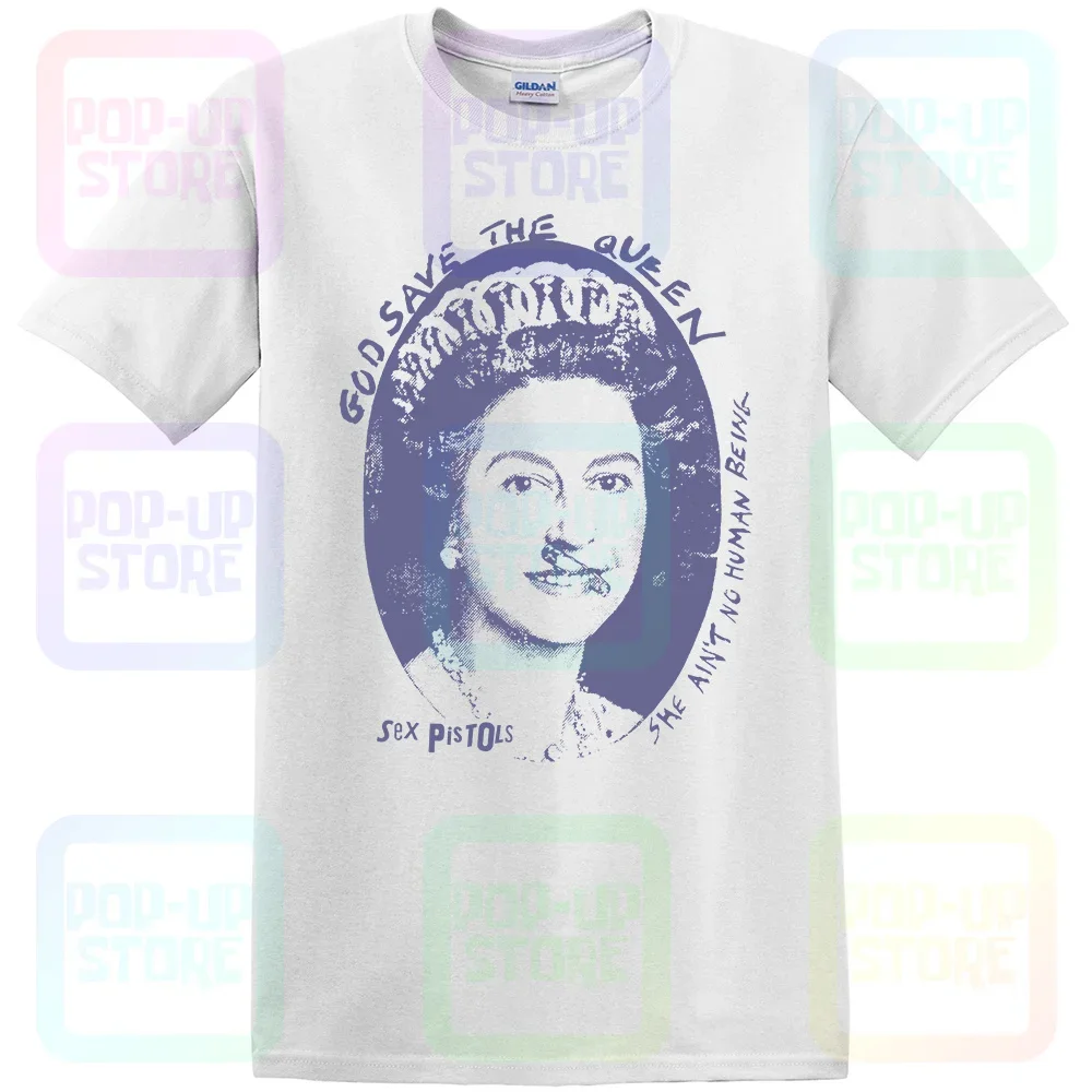Maglietta Con Pistole Sessuali God Save The Queen Uk Punk Rock Novità