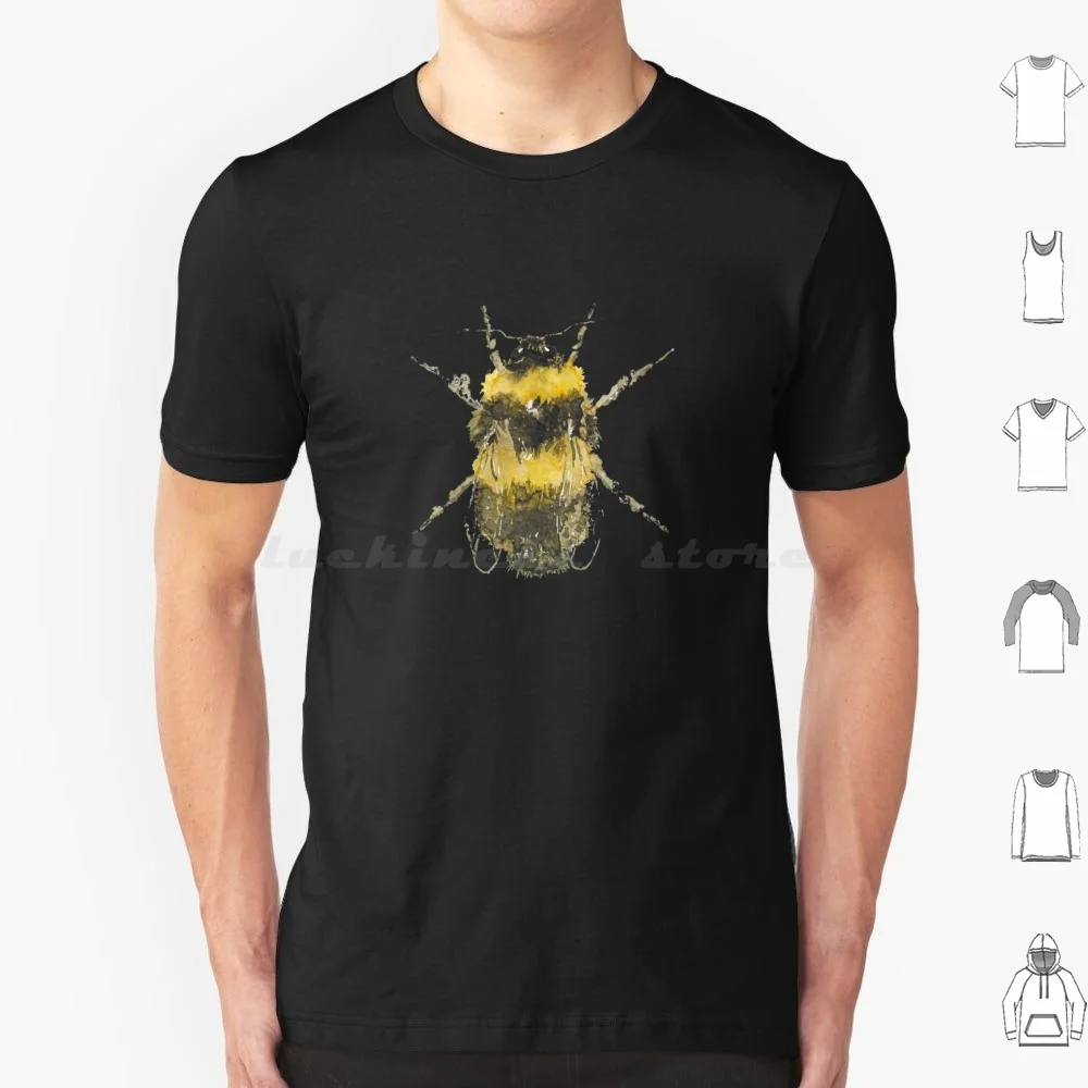 Nero Giallo Acquerello Ape-Apicoltore Life-Save The Bees T Shirt Uomo Donna Bambini 6Xl Bee Bumblebee Honeybee Queen Bee Bumble