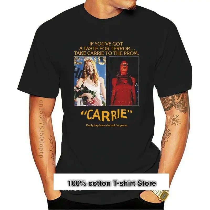 Camiseta De Pelicula De Horror De Brian De Palma, Póster De 1976, Todas Las Tallas, S-5Xl
