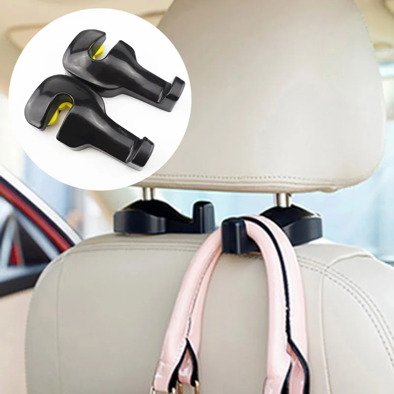 2 Pcs Car Seat Hook Holder Hanger Per Mercedes-Benz A B C E S G M Ml Glk Cl Clk Cls E Gl R Sl Slk Sls-Class Amg Tpms Smart