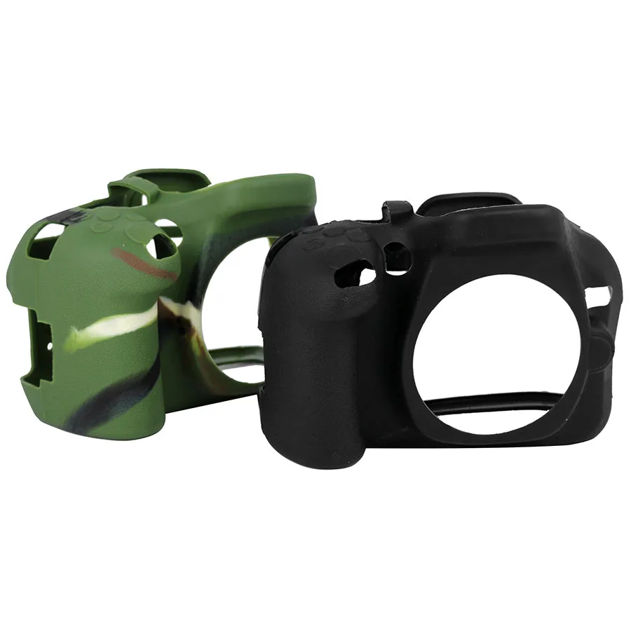 Dslr Camera Bag Video Per Nikon D5200 D5100 Accessori Della Macchina Fotografica Molle Della Gomma Di Silicone Caso Di Protezione