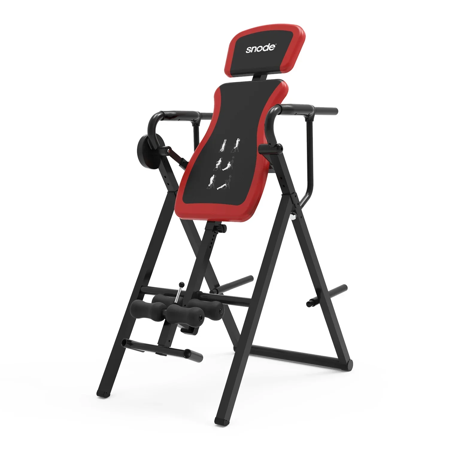 Snode Hm05 Home Gym Equipment Sistema Di Scultura Del Corpo Tavolo Di Inversione Della Colonna Vertebrale Lombare Posteriore Pieghevole