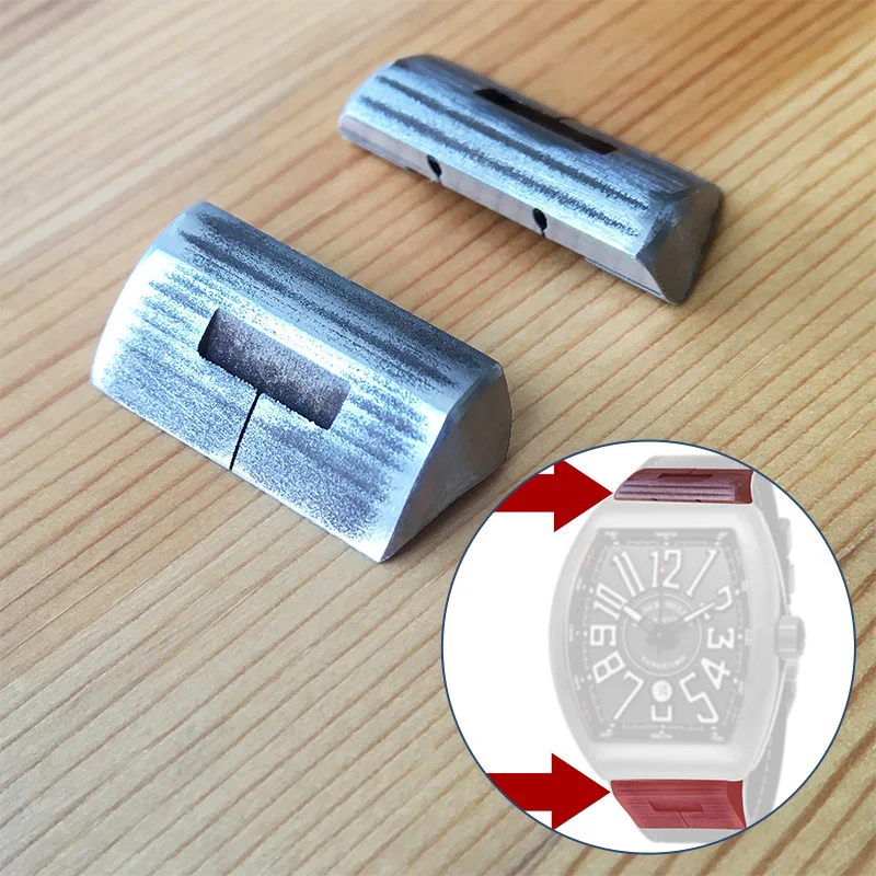 Inserti Per Cinturini In Lega All'Interno Per Fm Franck Muller Men'S Collection Vanguard V 45 Orologio Automatico