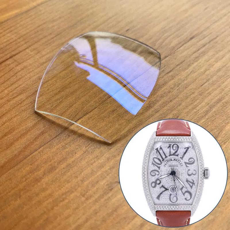 Vetro Zaffiro Fm Per Franck Muller Casablanca Fm8880 Strumenti Per Parti Di Orologi Da Uomo