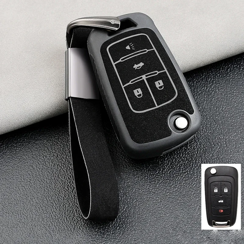 Custodia Protettiva Per Chiave Auto In Tpu In Pelle Keyless Fob Remote Key Cover Skin Per Buick Gm Chevy Chevrolet Cruze Malibu Camaro Impala