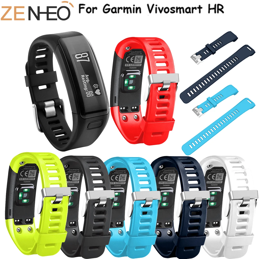 Cinturino Da Polso In Silicone Morbido Per Garmin Vivosmart Hr Cinturino Sportivo Di Ricambio Per Garmin Vivosmart Hr