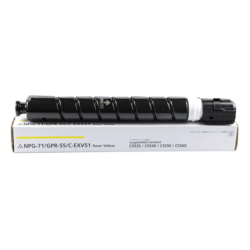 Cartuccia Toner 1Pc Tn Colore Bk850G "550G Per Canon C 5535 5540 5550 5560 C5535 C5540 C5550 C5560 Npg-71 Npg71 G71 Compatibile