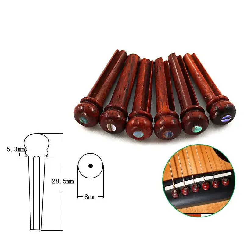 Aggiornamento Pin Solid String Cone String Nail String Post Nail Per Chitarra Acustica