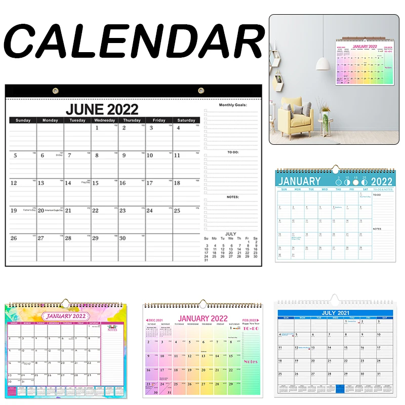 Calendario Da Parete 2022 Agenda Mensile Da Appendere Calendario Mensile Agenda Mensile Per Ufficio A Casa Calendario Pared