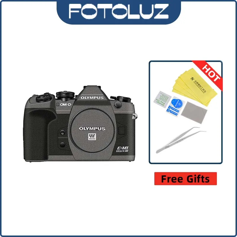 Wrap Skin Camera Body Skin Decal Sticker Per Olympus E-M1 Mark Iii E-M13 E-M1 Markiii Pellicola Protettiva Antigraffio