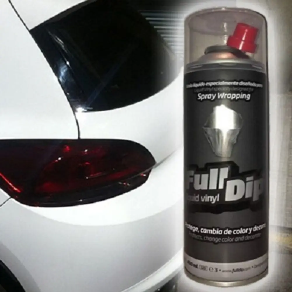 Pieno Dip Ahumado De Faros Negro Brillo En Spray 400 Ml