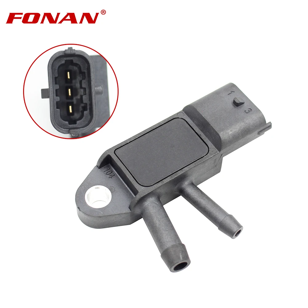 Sensore Di Pressione Di Scarico Differenziale Dpf Per Fiat Punto Evo 199 1.3 Jtd Euro5 Hatchback 2008 - 2012 0281006122