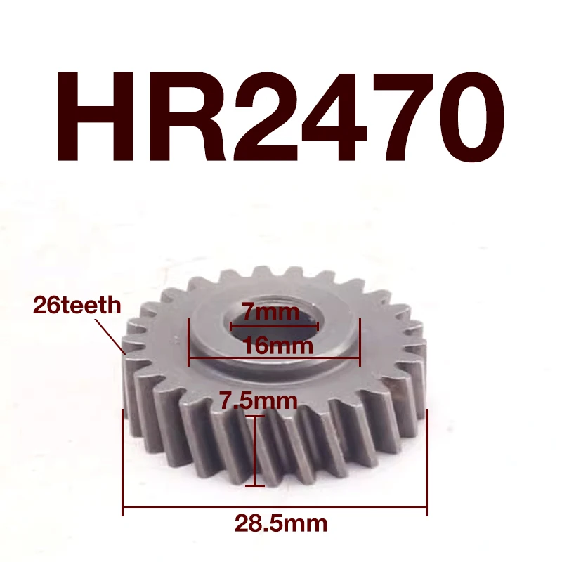 Hr2470 Gears Hub Gears Drive Gear Parts Sostituzione Per Makita Hr2470 Hr2470F Utensili Elettrici Hammer Impact Drill Gears Parts