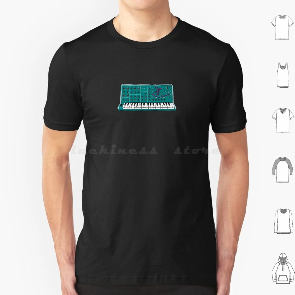 Korg Inspired Synth T Shirt 6Xl Cotton Cool Tee Korg Korgms20 Synth 80S Music Korg Ms20 Ilustration Digital Illustration 2017 A