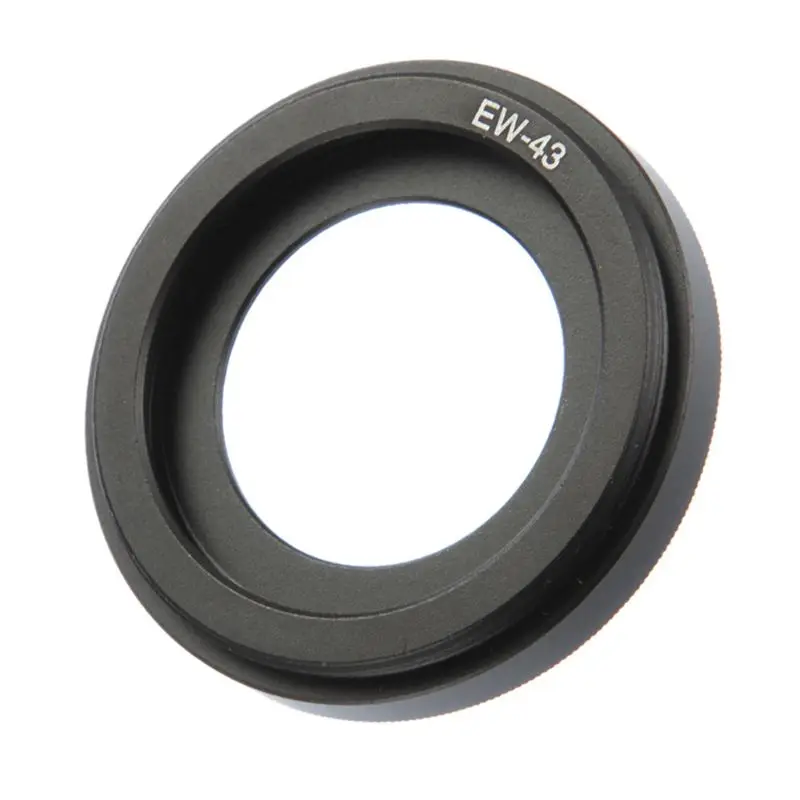 Ew43 Ew 43 Lens Hood Metallo Per Canon Efm 22 Millimetri F/2 Stm Pancake Lens