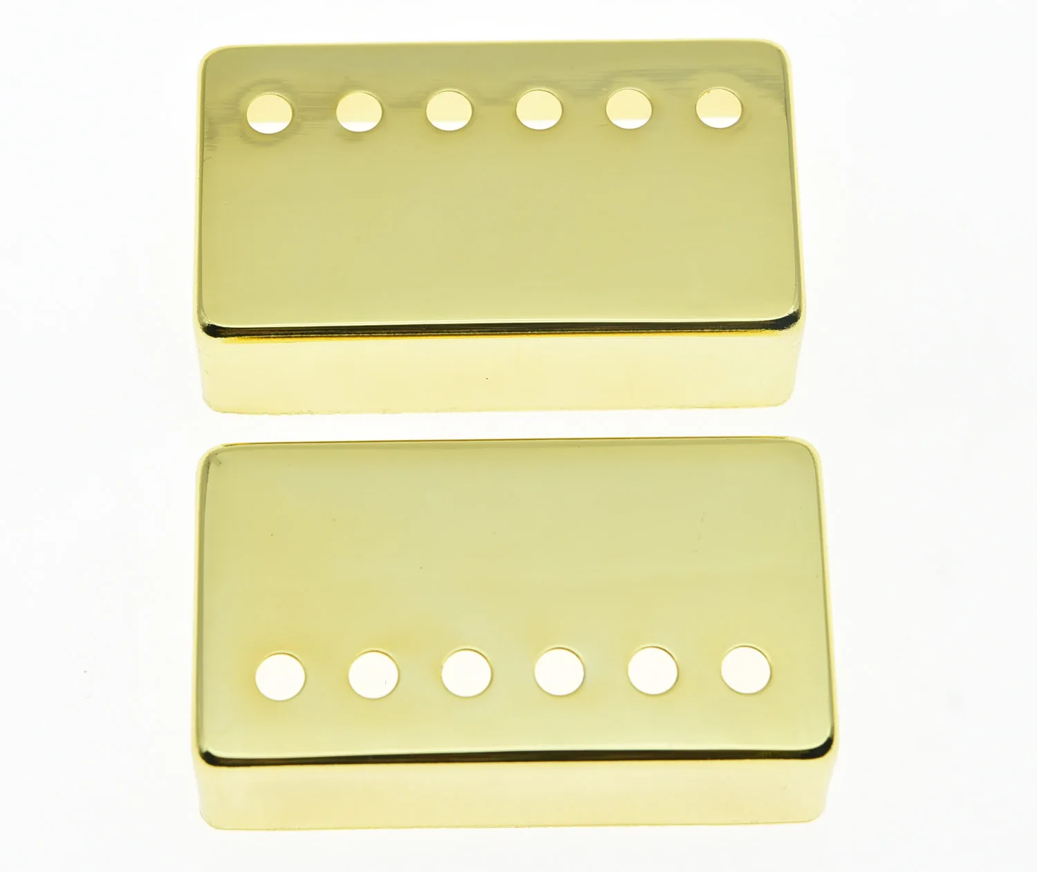 Kaish 2X Oro Lp Humbucker Chitarra Pickup Copertura 50And 52 Pole Spaziatura Copre Per Les Paul
