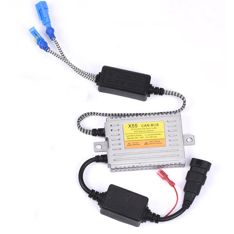 X35 X55 Di Alta Qualità H3 H4 H7 H1 Hid Lights Canbus E Kit Hid Luminoso Veloce H11 55W 35W Slim Car Hid Xenon Kit