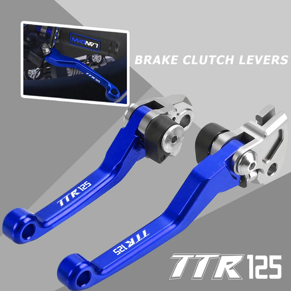 Ttr 125 Pivot Brake Leve Frizione Dirt Bike Manubrio Grip Per Yamaha Ttr125 L Le Lw 00-16 2015 2014 2013 2012 2011 2010 2009 08
