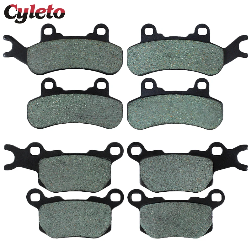 Cyleto Pastiglie Freno Anteriori Posteriori Per Can Am Defender Xt Cab 799 976 Dps 2016 Hd8 799 976 17-21 Traxter Hd8 Hd10 2017-2021