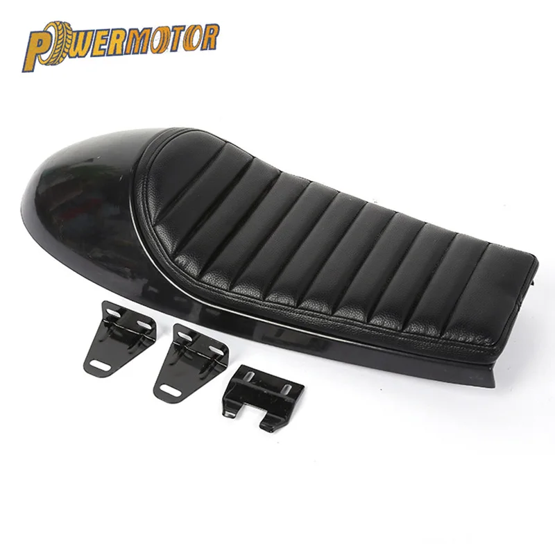 Cafe Racer Seat Retro Seat Pan Base Vintage Sella Scrambler Cuscino Coprisedile Moto Vintage Per Bmw Honda