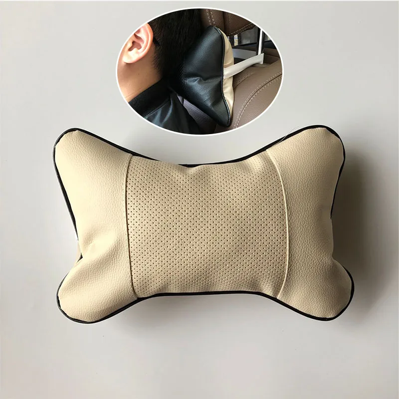 2 Pcs Cuscini Collo Auto Poggiatesta Universale Di Caso Per Tesla Maserati Fiat Iveco Lamborghini Alfa Romeo Detomaso Zagato