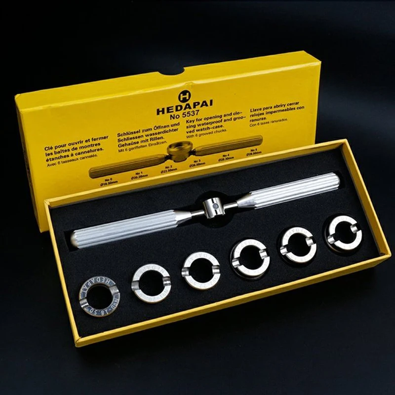 Strumento Di Riparazione Dell'Orologio Per Rolex & Tuder - Oyster Style Waterproof Watch Screw Back Case Opener #5537 Strumenti Di Riparazione Del Tav