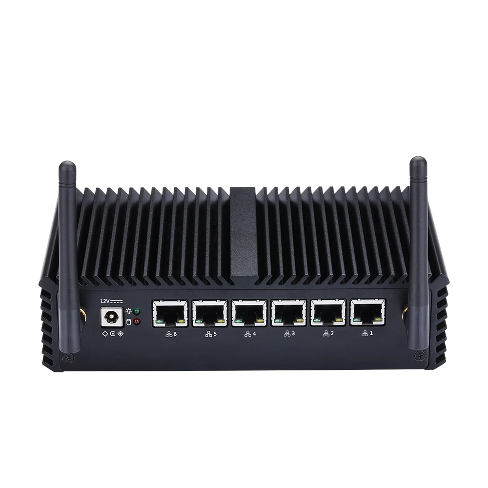 Qotom Firewall Router Q575Ge I7-7500U S05 /19 Pollici Rack Mount 6 Lan Security Gateway Appliance Come Firewall/Gateway