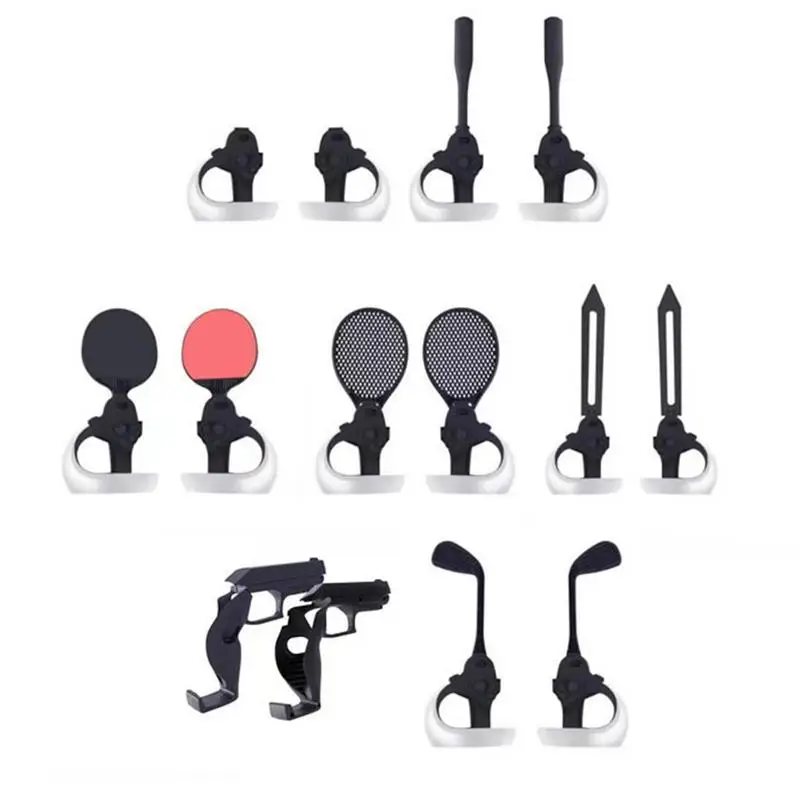 Per Psvr 2 Controller Grip 12 In 1 Per Psvr 2 Grip Realistico E Confortevole Controller Di Gioco Set Sense Controller Originale Come Abs