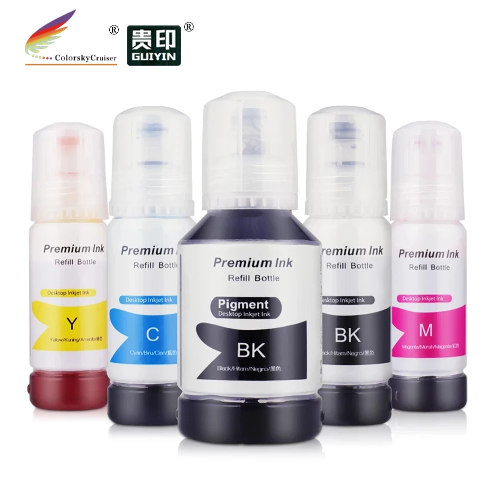 Ricarica Bottiglia Di Inchiostro Per Epson 105 106 512 T512 Ecotank Et-7700 Et-7750 L7160 L7180 L7188 Multipack