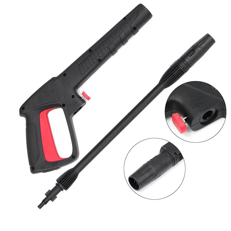Vendita Calda Idropulitrice Pistola A Spruzzo Arma Rondella Auto Ugello Pistola Ad Acqua Per Ar/Michelin/Interskol/Bosch Aqt Pulizia Del Giardino Di C