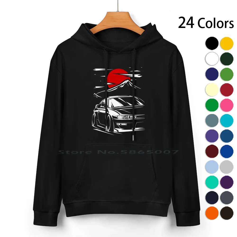 Silvia S14 Kouki Touge Felpa Con Cappuccio In Puro Cotone 24 Colori Silvia Sil80 Kouki Zenki Sileighty S15 Pignose Kids Heart Rps13