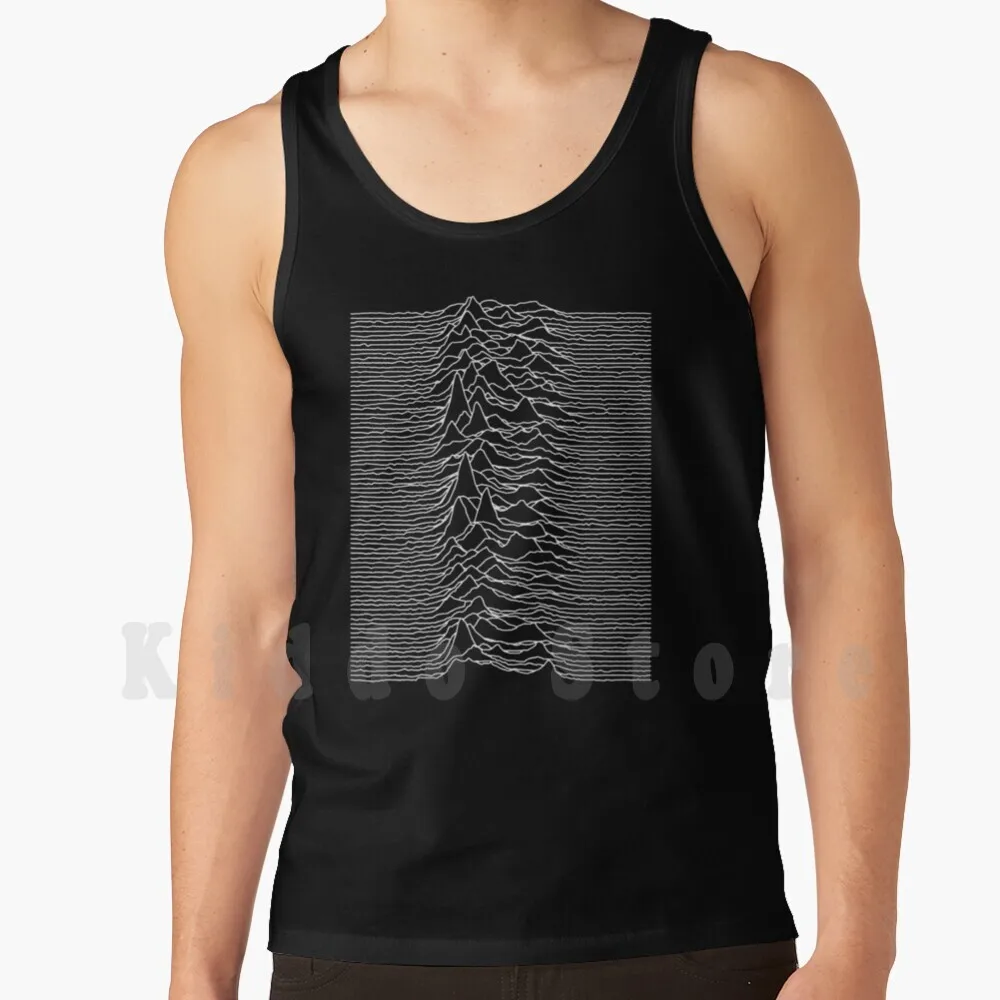 Joy Division Canotte Canottiera 100% Cotone Joy Division Unknown Pleasures Band Music Alternativa Anni '80 Anni '70 Anni '70 1979 Inglese