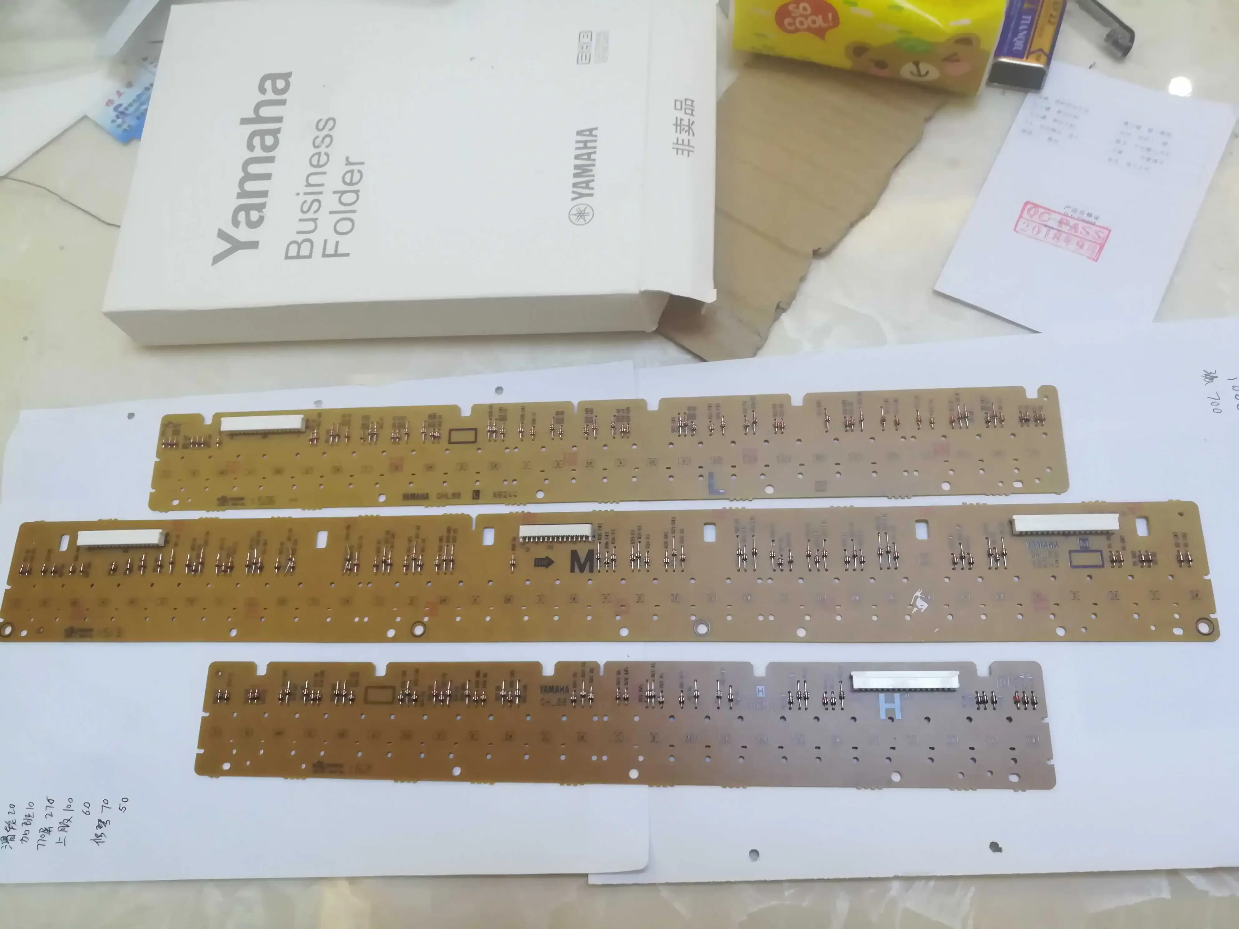 Contatto Chiave Circuito Mk Pcb X6244 X6245 X6246 Per Yamaha P-85 P-95 P105 P115 P125 Moxf8