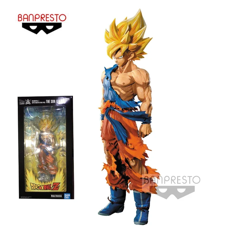 Originale Genuino Stock Banpresto Dragon Ball Z Super Master Stars Pezzo Il Figlio Goku -Manga Dimensioni Pvc Figura Modello Anime