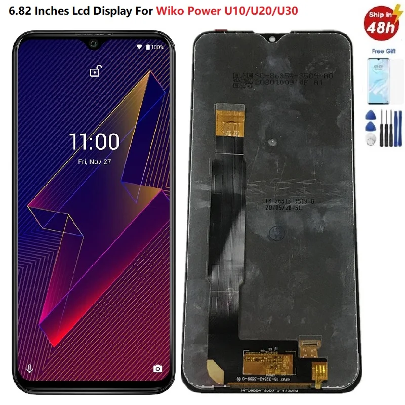 Display Lcd Da 6.82 "Wiko Power U30 Lcd Wiko Power U20 Schermo In Vetro Per Wiko Power U10 Lcd Pantalla Wiko U10 U20 U30