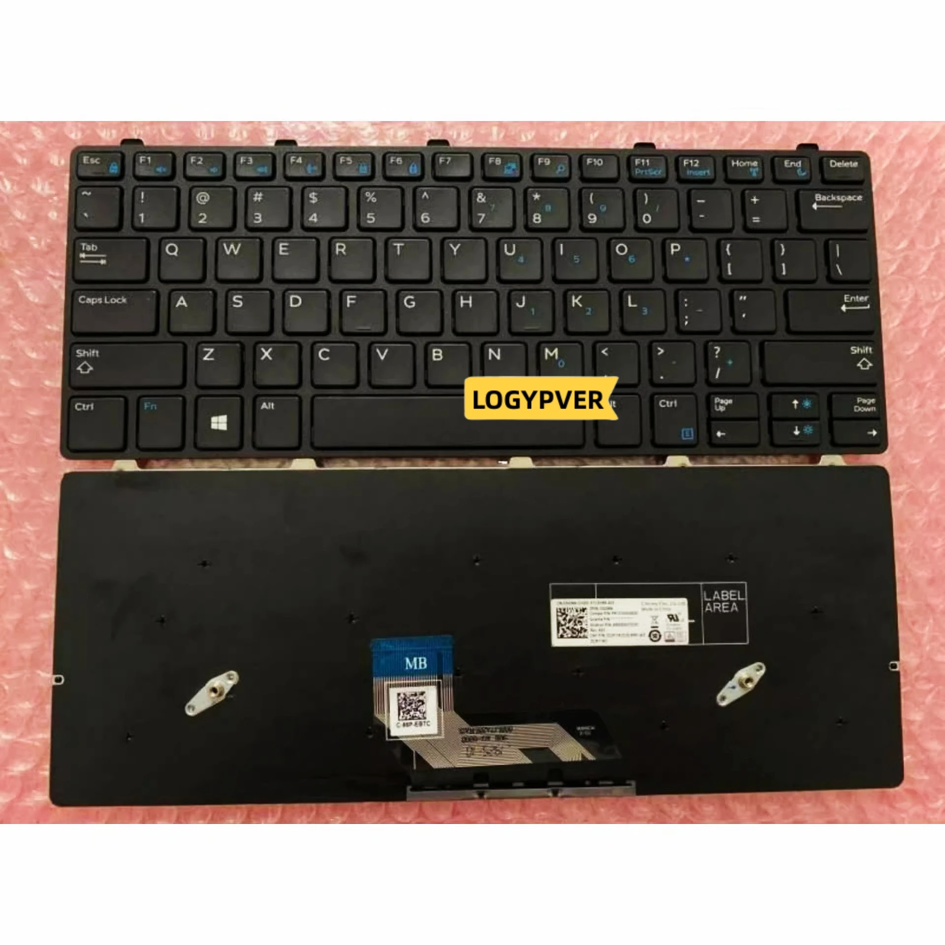 Tastiera Usa Per Dell Chromebook 11 3180 3189 3190 3380 3300 3310 3190 3310 2 In1 Laptop Inglese