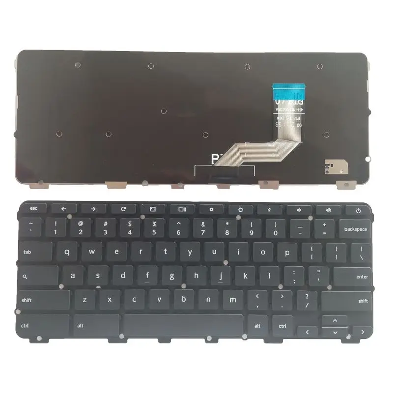 Tastiera Per Laptop Inglese Per Lenovo 500E Chromebook 100E N24 N3350 (Win8) N24 Yoga-Us Sn20Q39975 Tastiere Di Ricambio Usa
