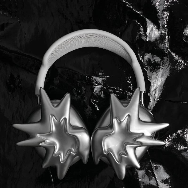 Custodia Protettiva Originale Airpods Max Space Silver Earwing Custodia Protettiva Aliena Adatta Per Accessori Per Cuffie Cuffie Regalo Y2K