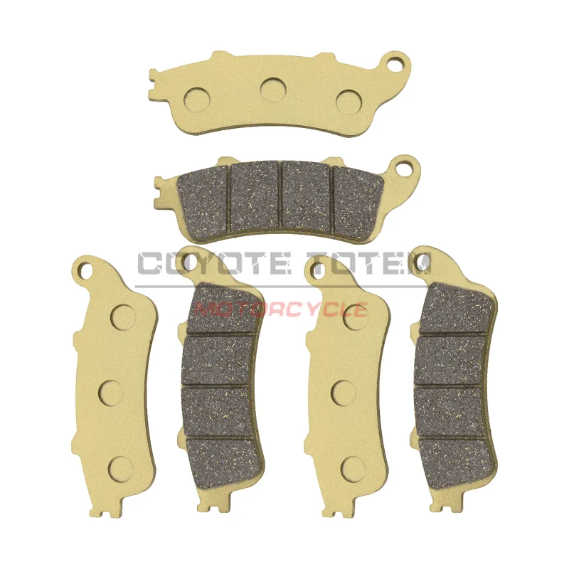 Pastiglie Freno Anteriori E Posteriori Per Moto Per Honda Gl 1800 A1-A5 "Goldwing" 2001-2005 Gl 1800 2006-2017 F6B (Glf6Ba) 2013-2017