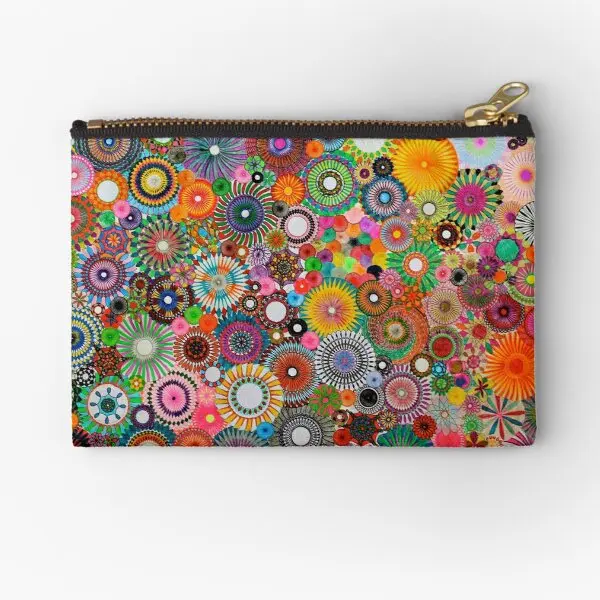 L'Infanzia Dreams A Colorful Spirograph Zipper Pouches Mutandine Small Men Storage Packaging Cosmetic Key Women Underwear Pocket