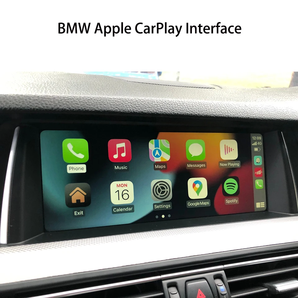 Icarplay Wireless Apple Carplay E Retrofit Per Telecamera Retromarcia In Bmw F10 2014 F44 F45 F33 F34 Serie 5 F11 F03 2015