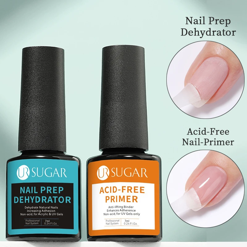 Ur Sugar 7Ml Nail Prep Disidratat No Wipe Top Coat Base Gel Fast Gel Remover Soak Off Uv Led Cosmetics Vernice Manicure