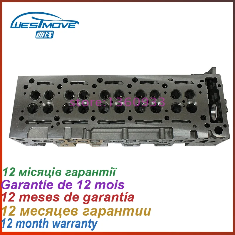 Testa Del Cilindro Per Dodge Sprinter Jeep Grand Cherokee Td 2685Cc 2.7 Crd 20 V 02-Motore: Ex9 665.921 Enf 05171546Aa 050800025Aa