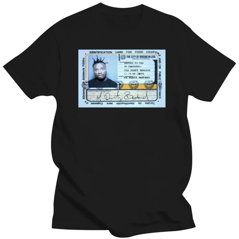 Old Skool Rapper Odb Ol Dirty Bastard Food Stamp T-Shirt-Custom Rare Art