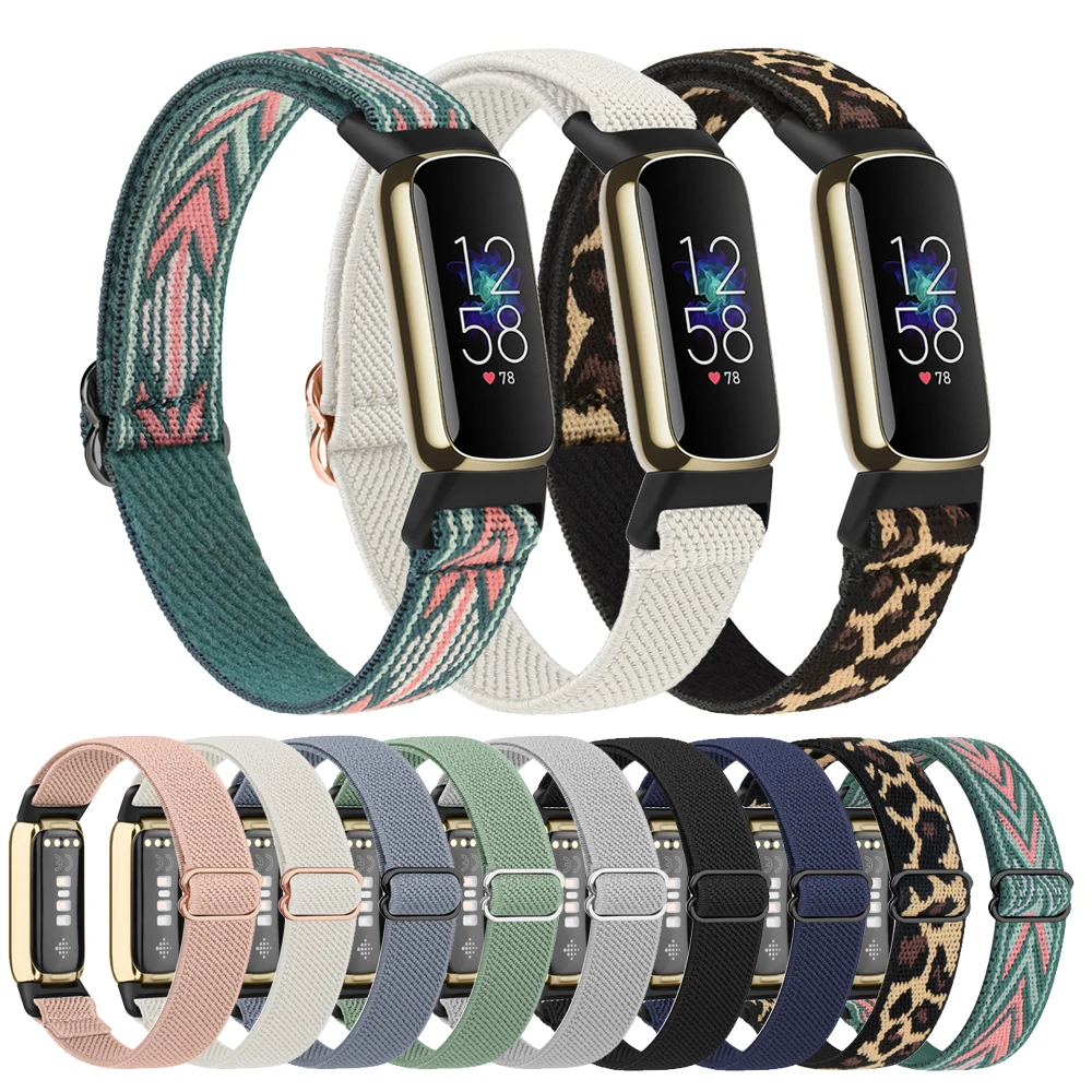 Cinturino Elastico In Nylon Per Sostituzione Cinturino Fitbit Luxe Per Cinturino Fitbit Luxe Cinturino Regolabile Cinturino Correa