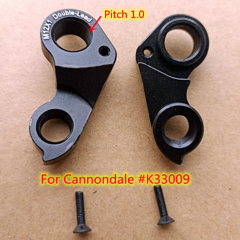 1 Pz Cnc Bicicletta Mech Dropout Per Cannondale K33009 Caad13 S6 Evo Disc Topstone Systemsix M12X1 Doppio Piombo Mtb Deragliatore Gancio