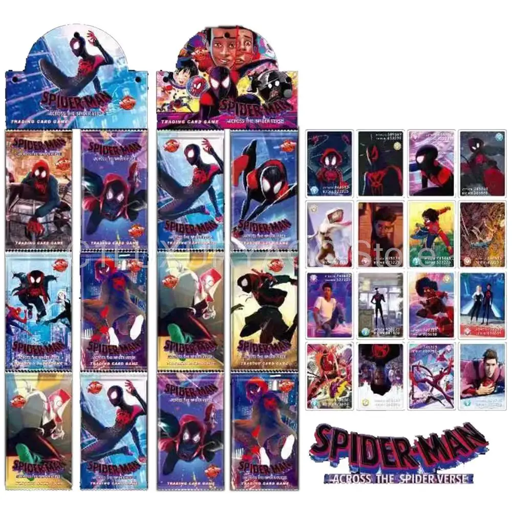 36 Confezioni Nuova Carta Spider-Man Per Bambini Attraverso La Carta Spider-Verse Marval Avenger Disney Frozen Iii Barbie Mario Bros Sanrio