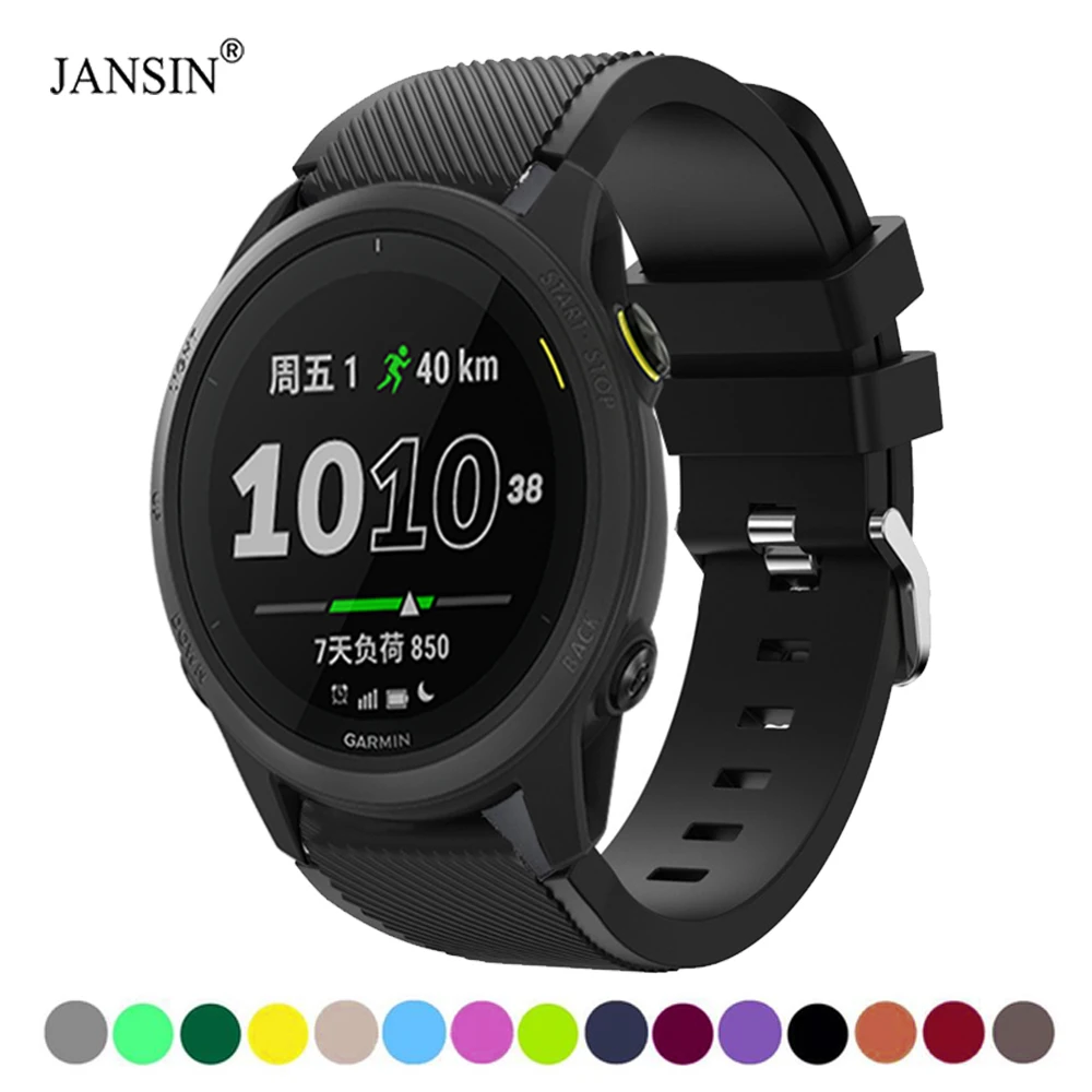 Cinturino In Silicone Per Garmin Forerunner 745 Smart Watch Per Garmin Forerunner 745 Cinturini Braccialetto Accessori Per Cinturino